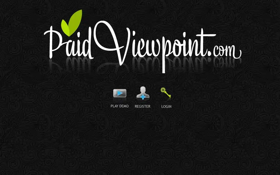 PaidViewpoint is the market research survey site built upon 4 principles: we pay cash for every completed market research survey, we never screen you out once you've been invited into a survey, we've cracked the code that takes 'boring' out of the survey answering experience, we never ask you to register your real name or complete physical address.