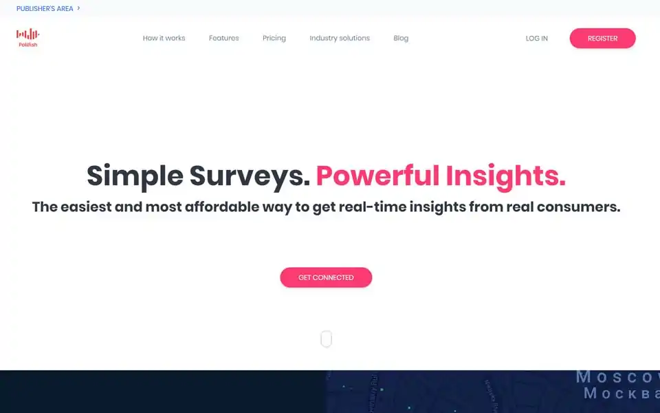 Pollfish is a survey platform that delivers surveys online and via mobile apps on a global scale, ensuring that your survey reaches just the right audience and you receive the most cost-effective and fastest survey results. Starting from $1 per completed survey.